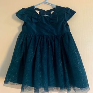 💕like new forma toddler dress deep teal